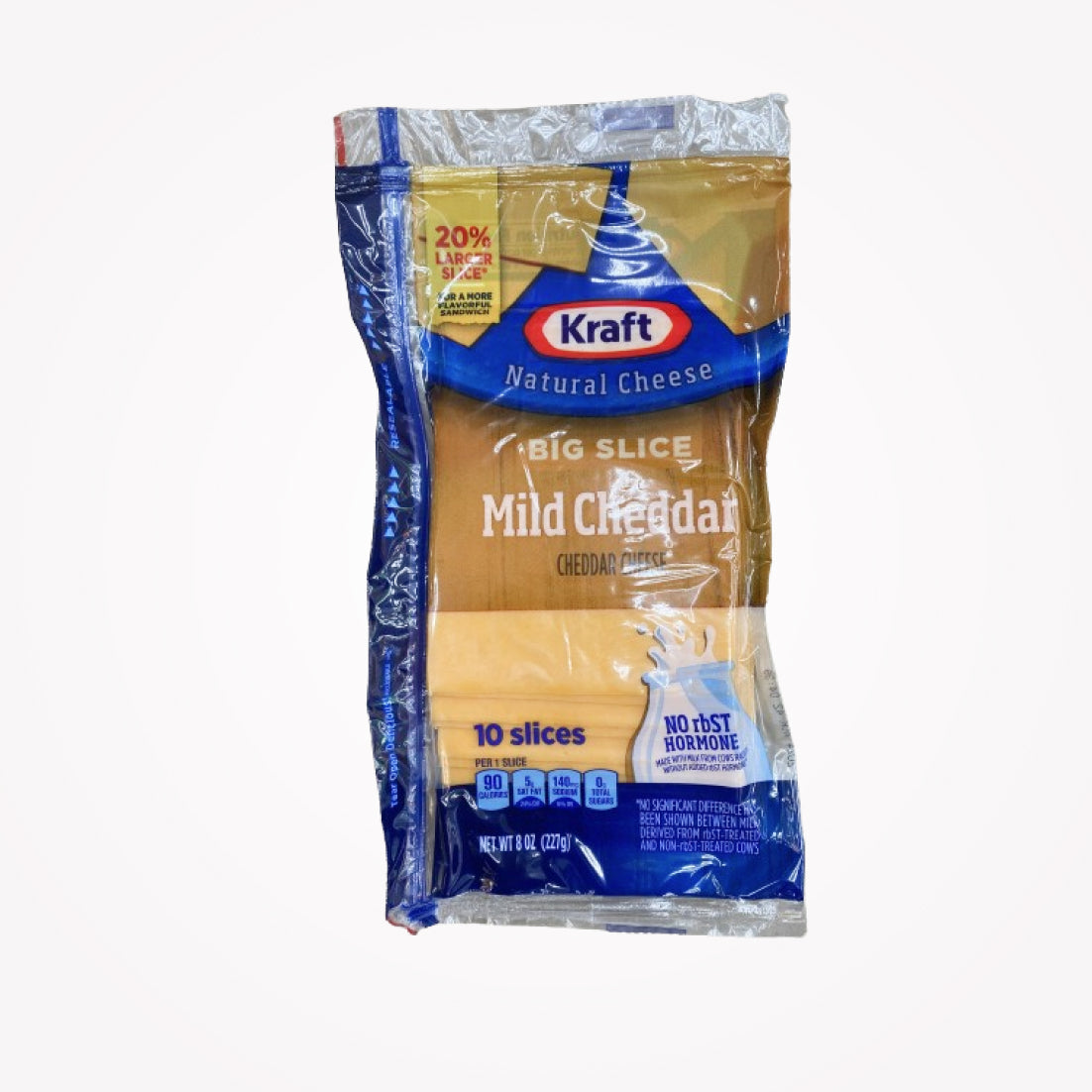 Kraft Natural Cheese Big Slice Mild Cheddar Mintmasala