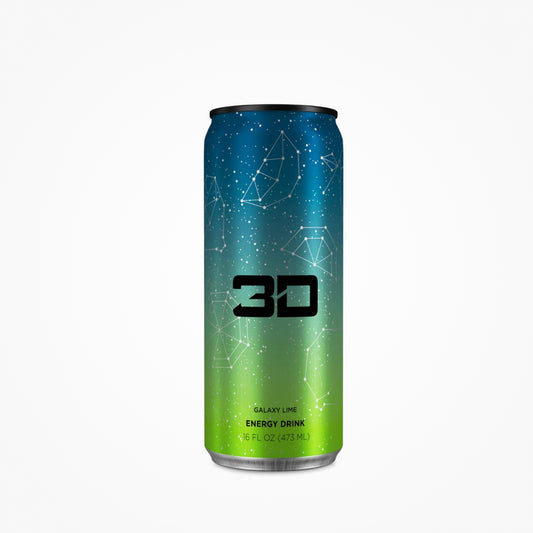 3D GALAXY LIME ENERGY DRINK