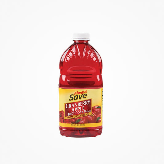 ALWAYS SAVE CRANBERRY APPLE JUICE-64FLOZ