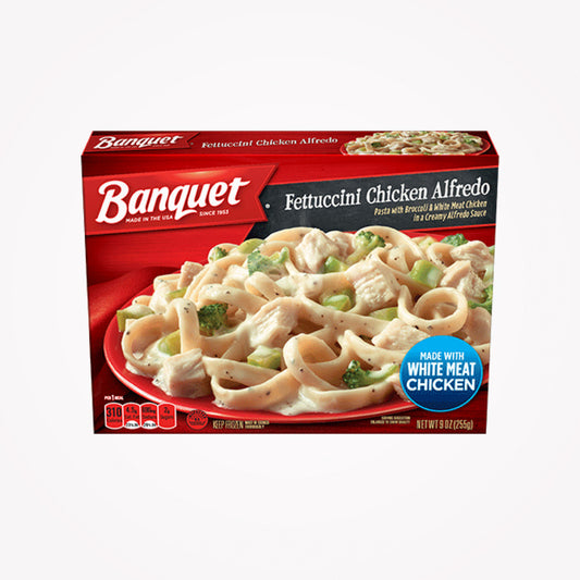 BANQUET FETTUCCINI CHICKEN ALFREDO