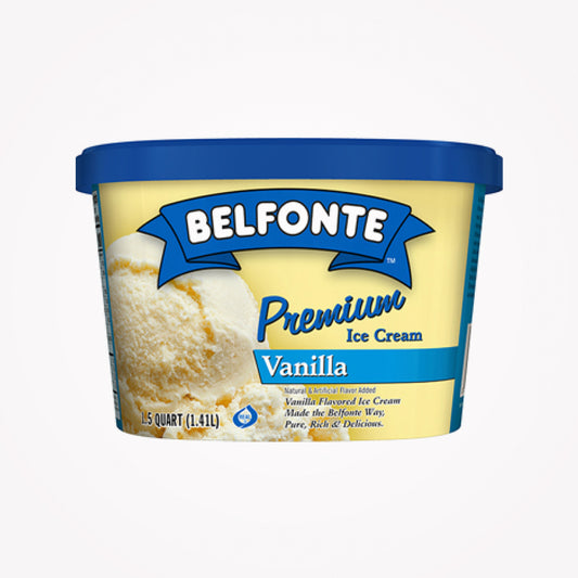 BELFONTE VANILLA ICECREAM-1.5Q