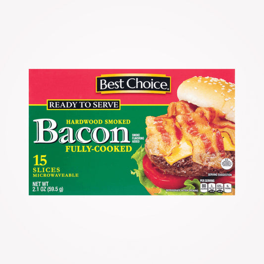 BEST CHOICE BACON FULLY COOKED