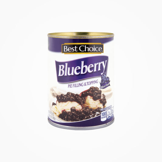 BEST CHOICE BLUEBERRY PIEFILLING & TOPPING