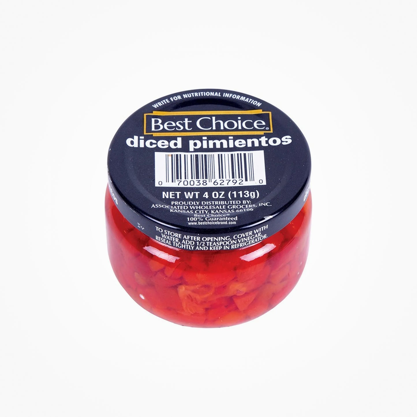 BEST CHOICE DICED PIMIENTOS-113G