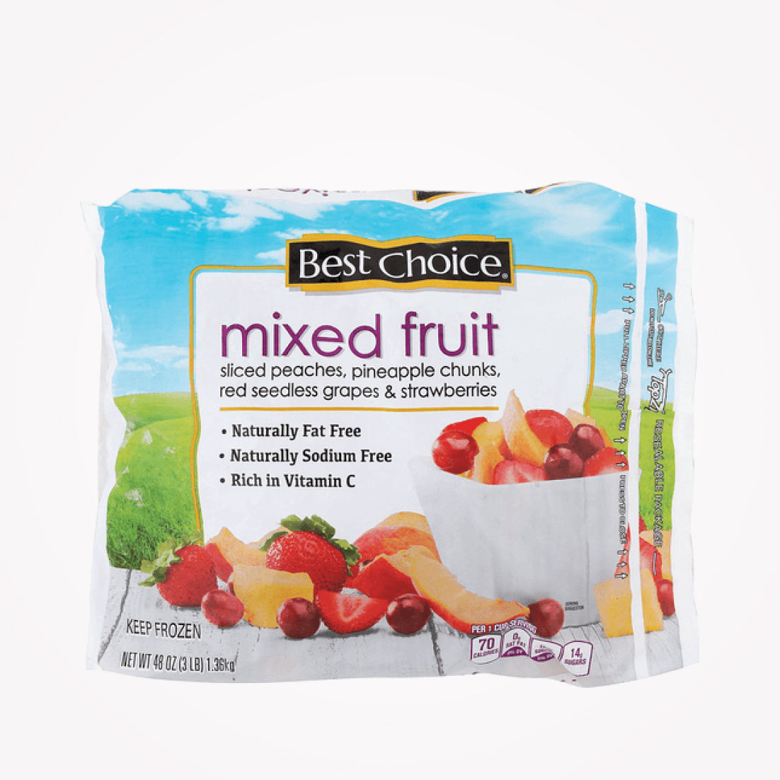 BEST CHOICE MIXED FRUIT 3LB - (Store pickup only)