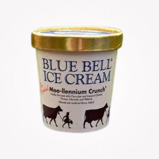 BLUEBELL MOO-LLENNIUM CRUNCH-473ML -(Store pickup only)