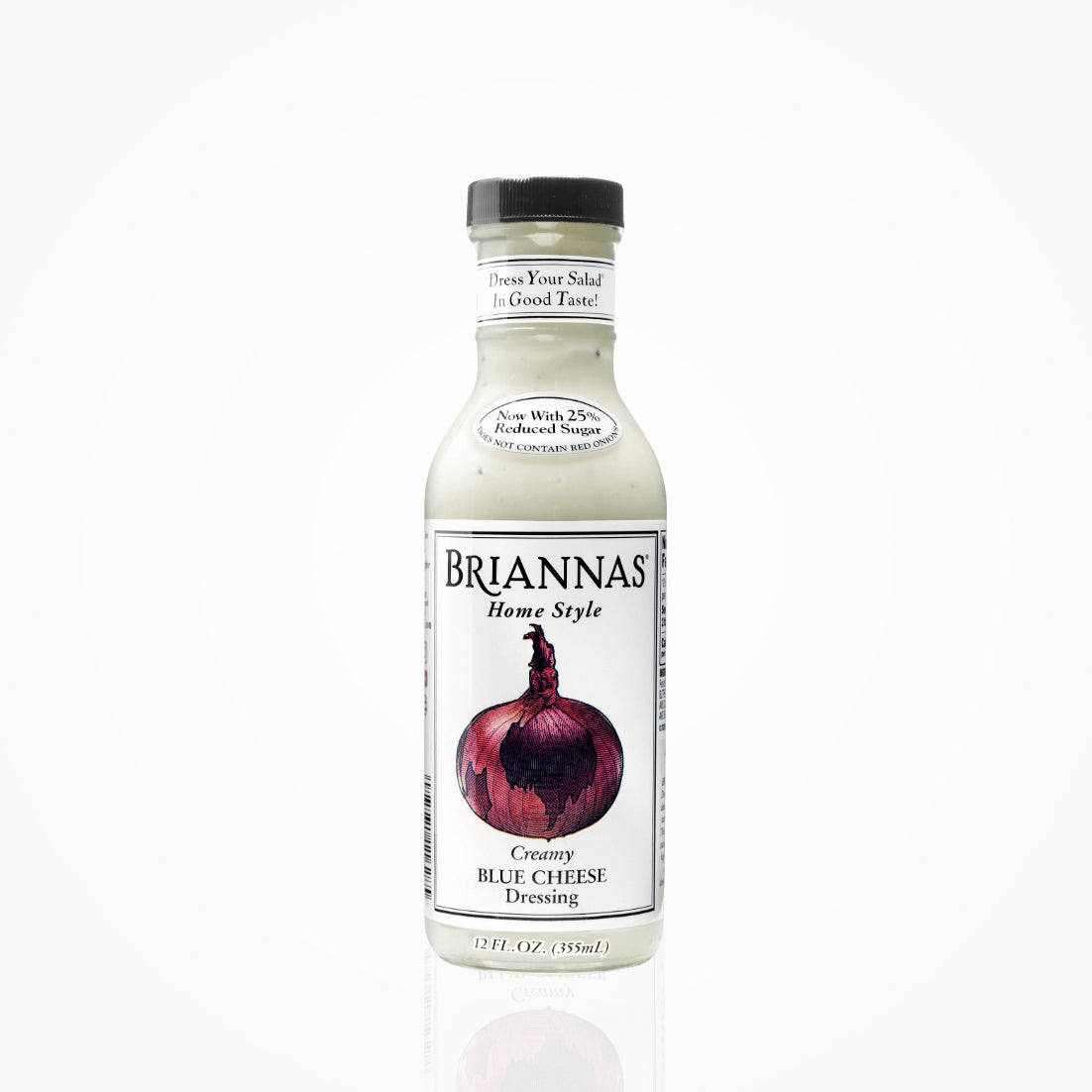 BRIANNAS HOMESTYLE CREAMY BLUE CHEESE DRESSING-355ML