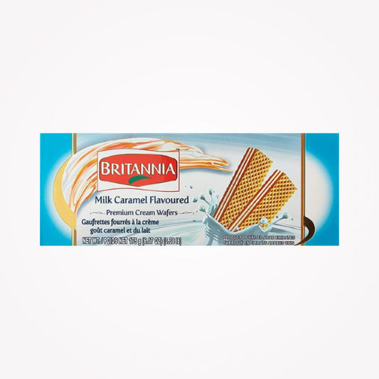 BRITANNIA MILK CARAMEL WAFERS - 175 g