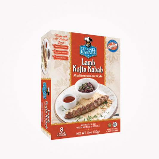 COLONEL KABABZ LAMB KOFTA KABAB 312g -(Store pickup only)