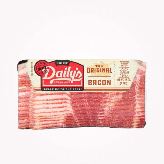 DAILYS THE ORIGINAL HICKORY BACON 1LB  -(Store pickup only)