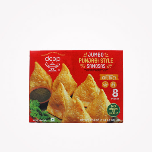 DEEP JUMBO PUNJABI STYLE SAMOSAS