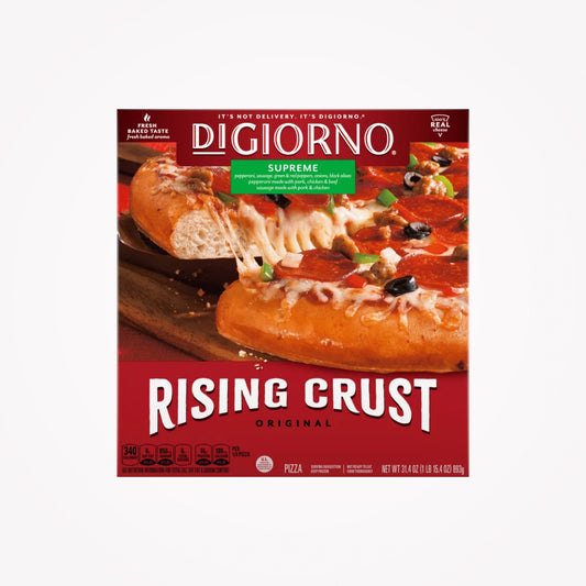 DIGIORNO RISING CRUST SUPREME(PEPPERONI,SAUSAGE)