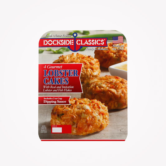 DOCKSIDE CLASSICS 4 GOURMET LOBSTER CAKES