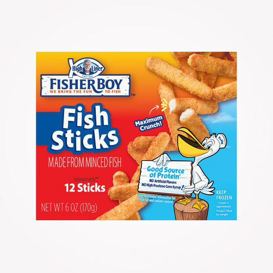 FISHERBOY FISH STICKS -170g