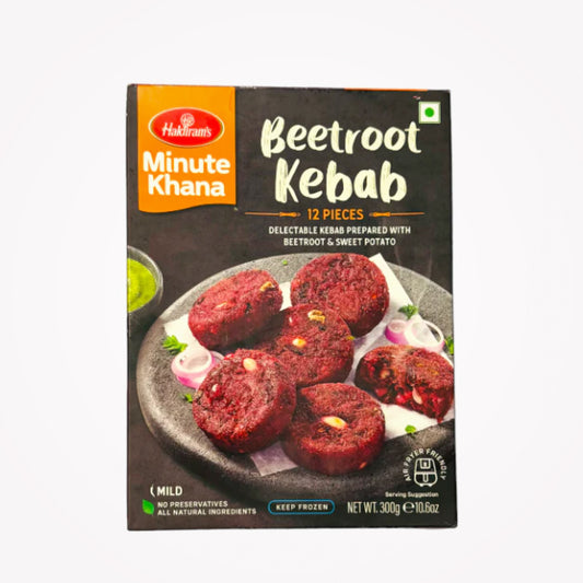 HALDIRAM'S BEETROOT KEBAB 300g -(Store pickup only)