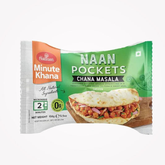 HALDIRAM'S NAAN POCKETS CHANA MASALA