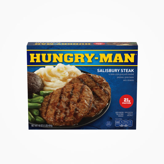 HUNGRYMAN SALISBURY STEAK 454g -(Store pickup only)