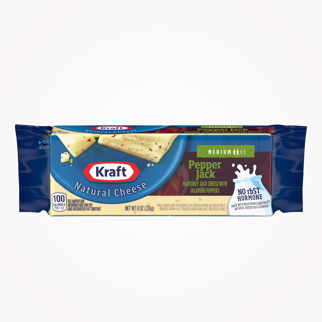 KRAFT NATURAL CHEESE PEPPER JACK