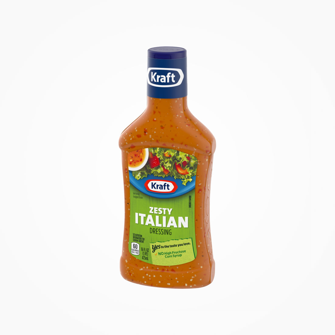 KRAFT ZESTY ITALIAN DRESSING-16FLOZ