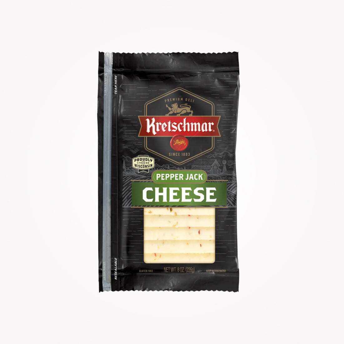 KRETSCHMAR PEPPERJACK CHEESE SLICES – MintMasala