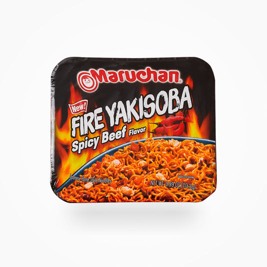 MARUCHAN FIRE YAKISOBA SPICY BEEF FLAVOR-113.3G