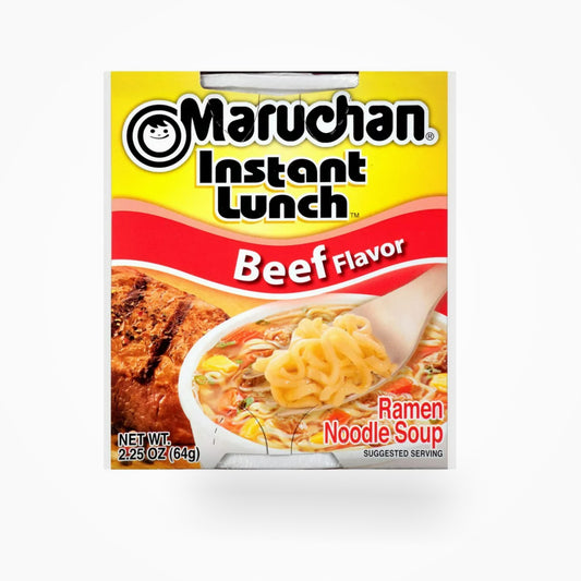 MARUCHAN INSTANT LUNCH BEEF FLAVOR -64G