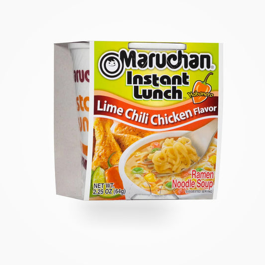 MARUCHAN INSTANT LUNCH LIME CHILI CHICKEN FLAVOR-64G