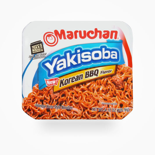 MARUCHAN YAKISOBA KOREAN BBQ-12OZ