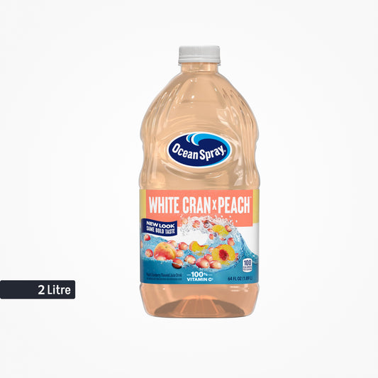 OCEANSPRAY WHITE CRAN PEACH-2L