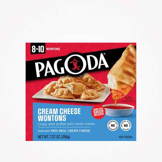 PAGODA CREAM CHEESE WONTONS