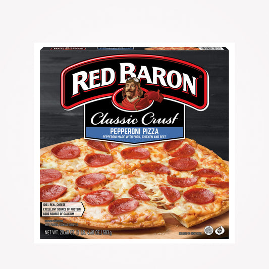 REDBARON CLASSIC CRUST PEPPERONI PIZZA