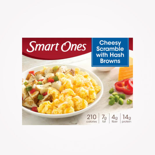 SMART ONES CHEEST SCRAMBLE WITH HASH BROWNS